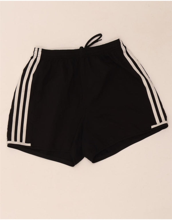 Damskie spodenki sportowe Adidas Climalite UK 8/10, małe, czarne, poliestrowe