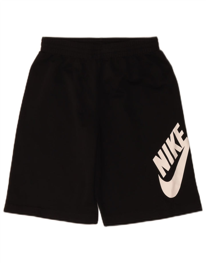 Chłopięce spodenki sportowe Nike z grafiką, duże, 12-13 lat, czarne, poliestrowe