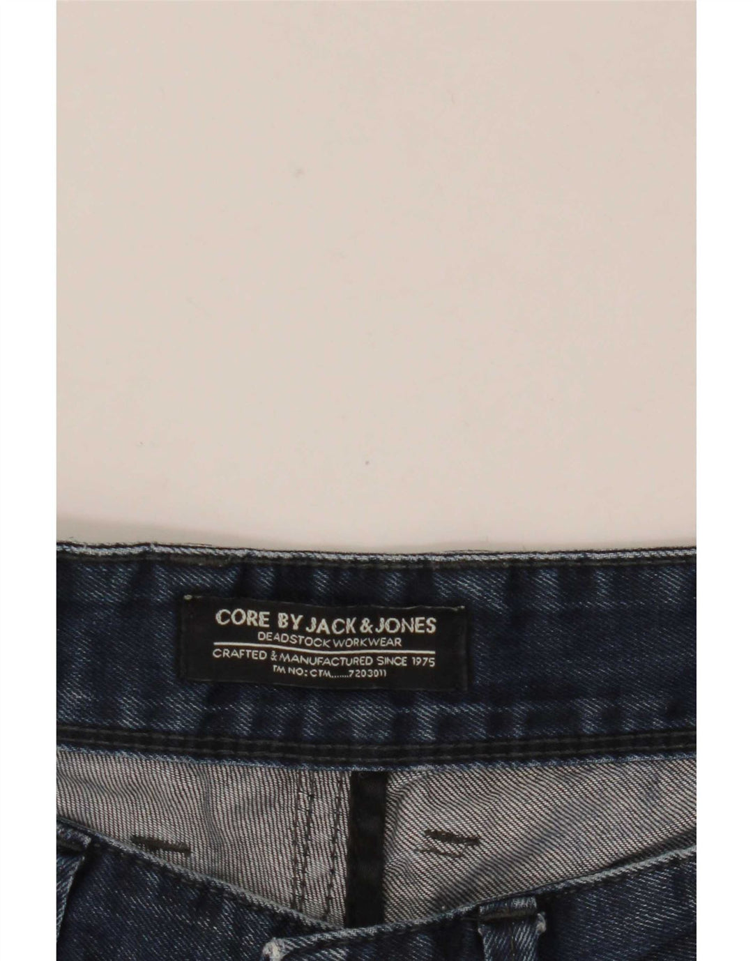 Męskie spodenki jeansowe Jack & Jones W32 średni niebieski