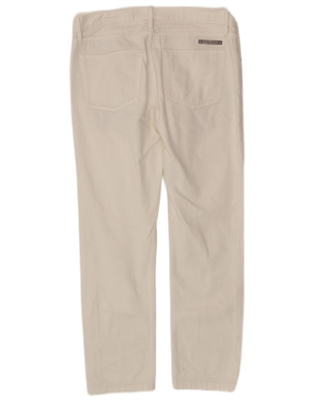 Męskie jeansy slim fit Burberry W31 L28 Biała bawełna