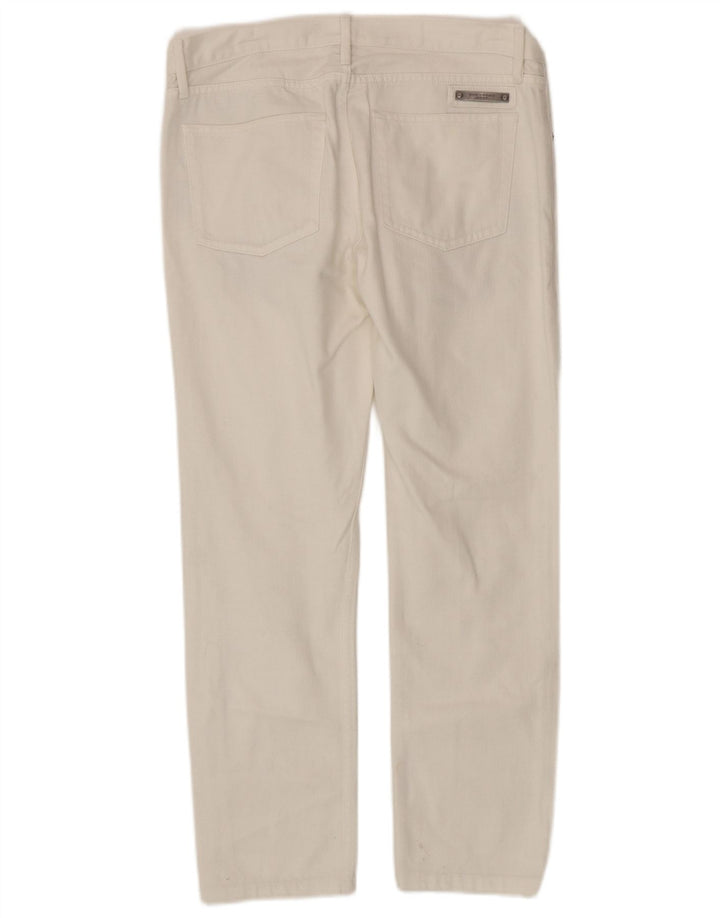 Męskie jeansy slim fit Burberry W31 L28 Biała bawełna