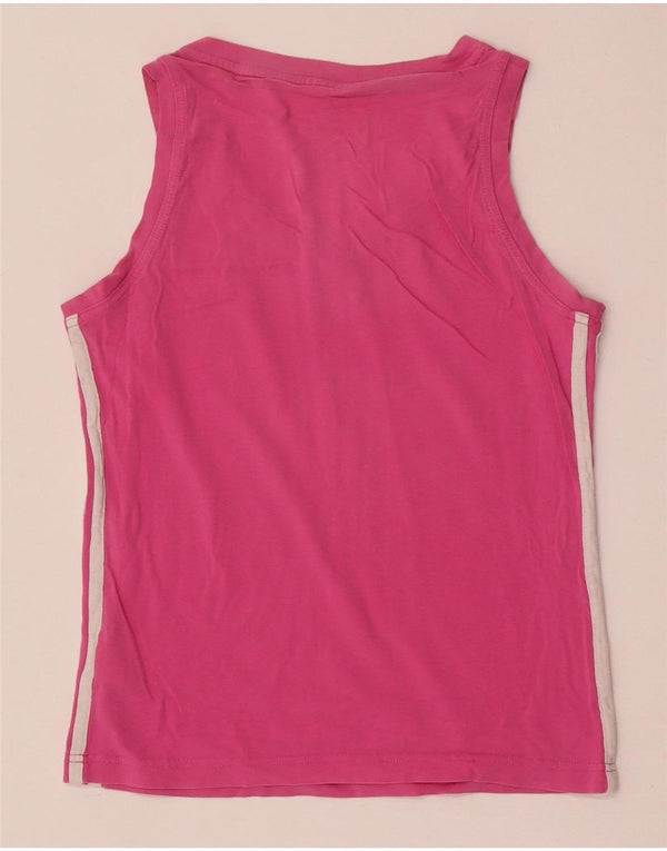 Damska kamizelka Adidas Crop Top UK 12 Średni Różowy Bawełna