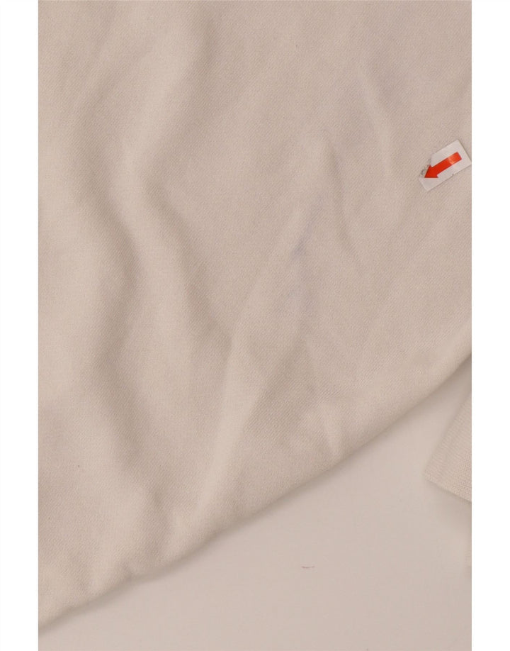 Damski sweter oversize z grafiką NIKE, UK 16, duży, biały