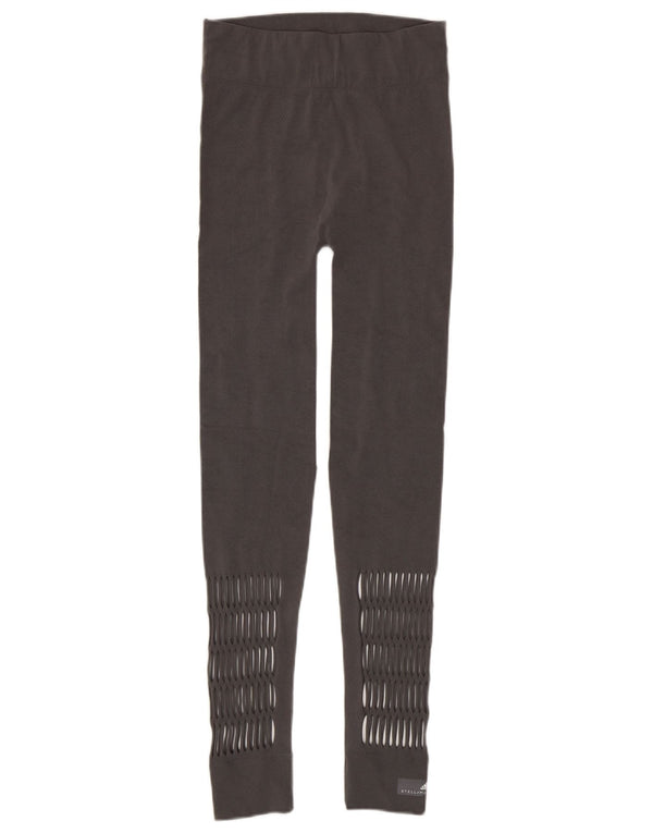 Damskie legginsy adidas Stella McCartney Graphic UK 14, duże, szare, poliamidowe