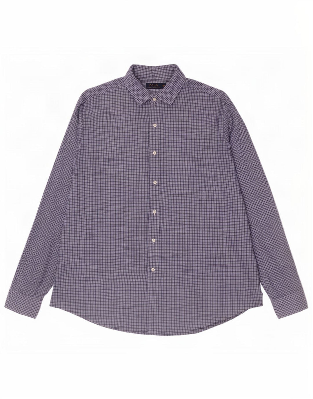 Koszula męska Polo Ralph Lauren 2XL, bawełniana niebieska kratka