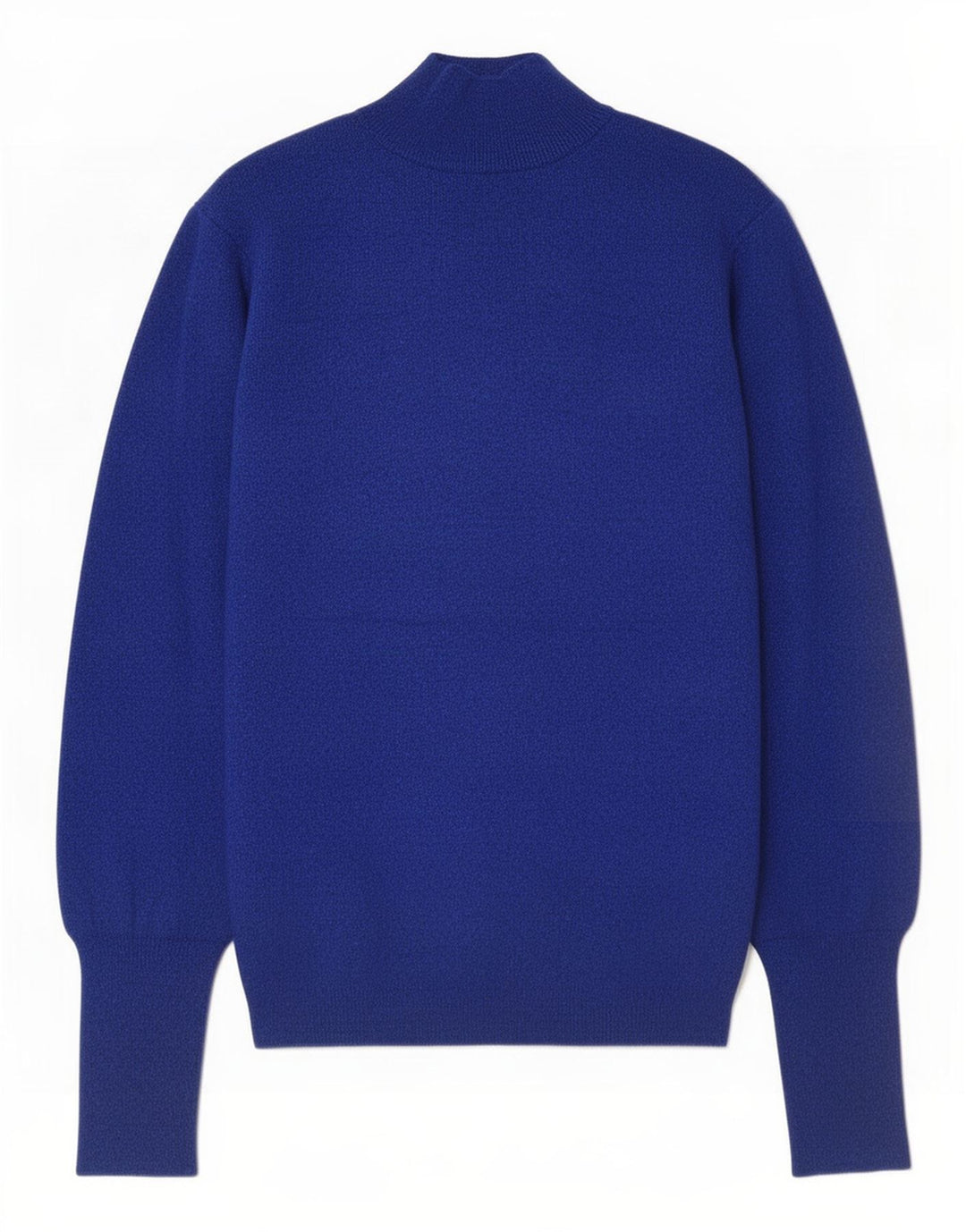Marks & Spencer Damski sweter z golfem, UK 12, średni niebieski