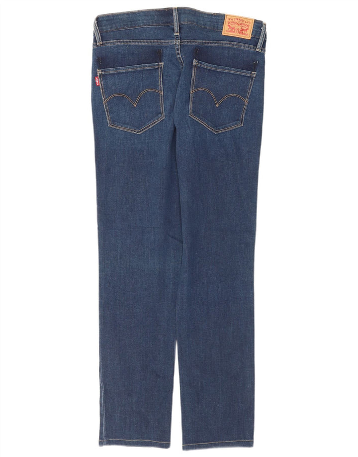 Damskie jeansy Levi's 712 Slim W29 L28 Niebieskie bawełniane