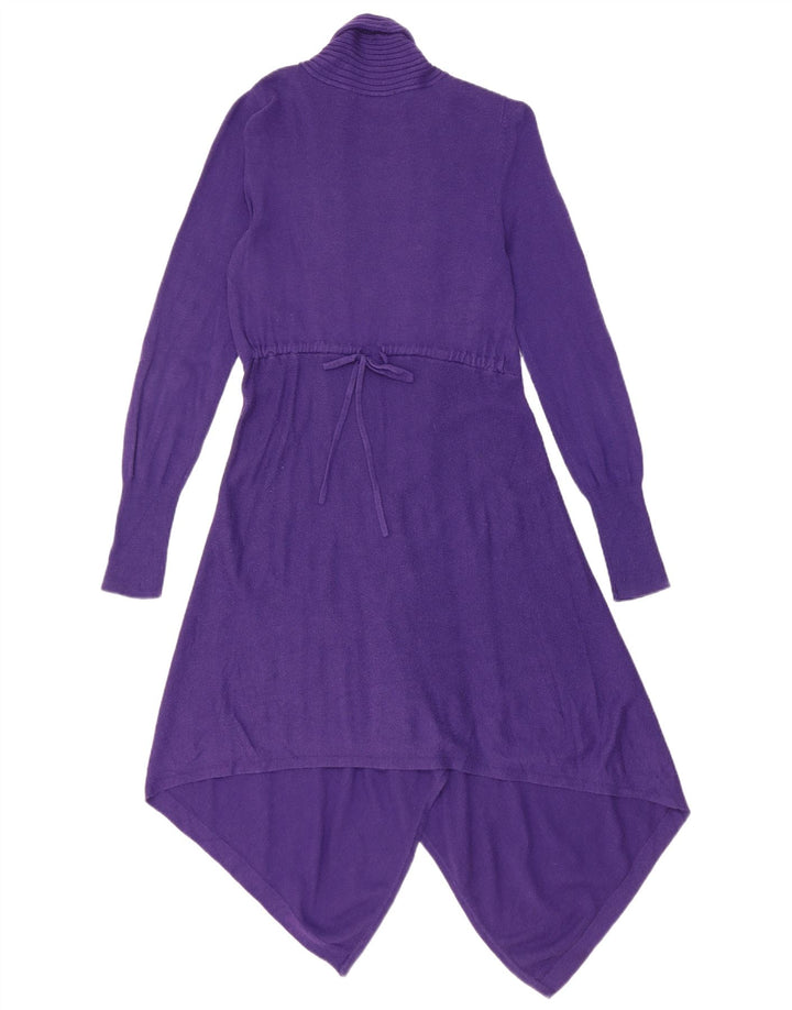 Sweter damski Marks & Spencer Longline Open Cardigan UK 8, mały fiolet