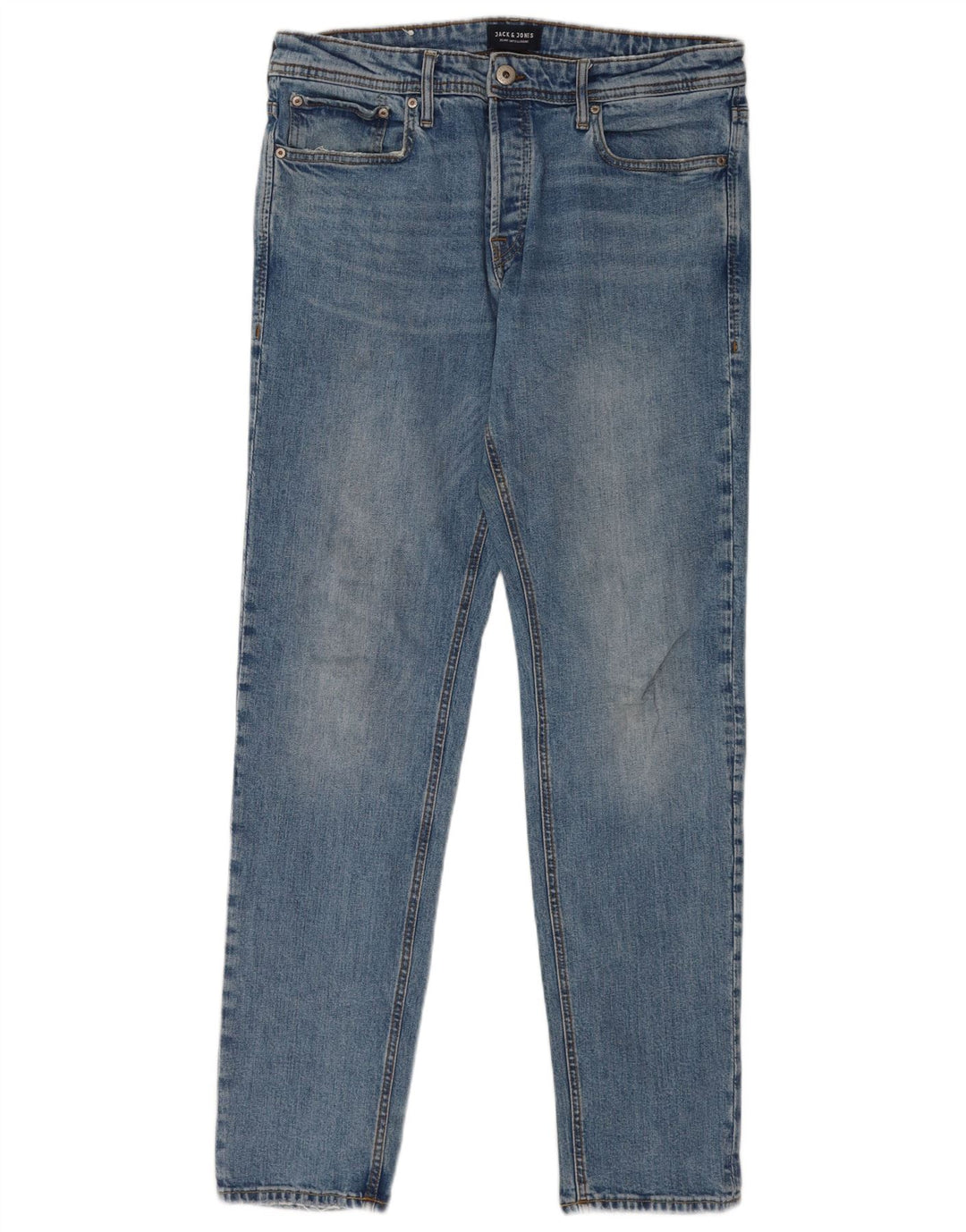 Męskie jeansy typu slim Jack & Jones W34 L34 Niebieskie, bawełniane