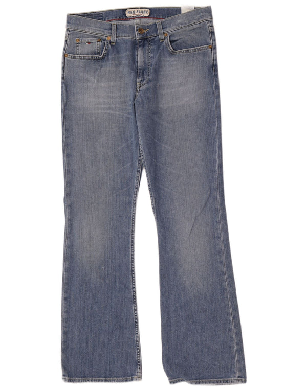Damskie jeansy rozkloszowane Tommy Hilfiger W31 L30 Niebieskie bawełniane