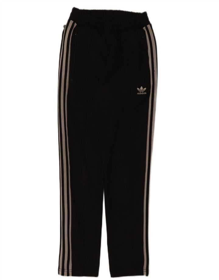 Męskie spodnie dresowe Adidas, małe, czarne, bawełniane