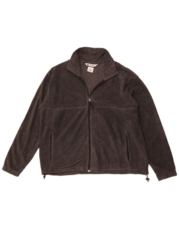 Męska kurtka polarowa COLUMBIA UK 42 XL, szary poliester