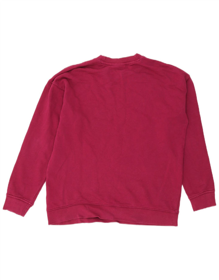 Damska bluza Adidas Graphic Oversized Sweter UK 12 Medium Burgundia