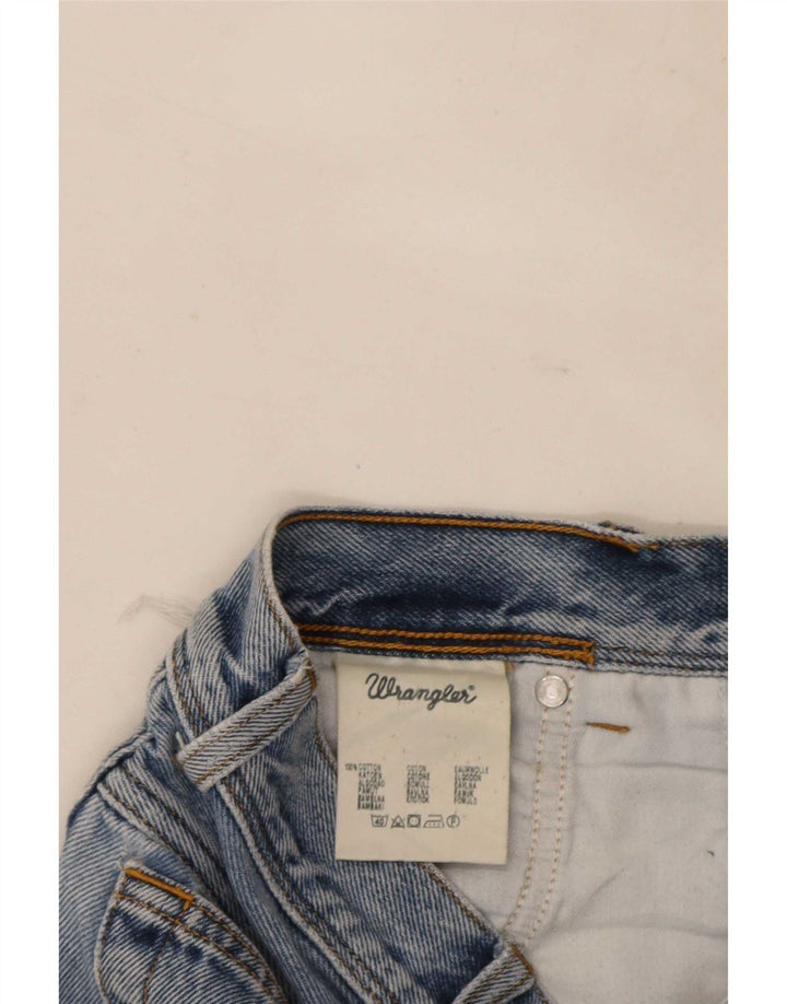 Męskie jeansy Wrangler o regularnym kroju W36 L32, niebieska bawełna