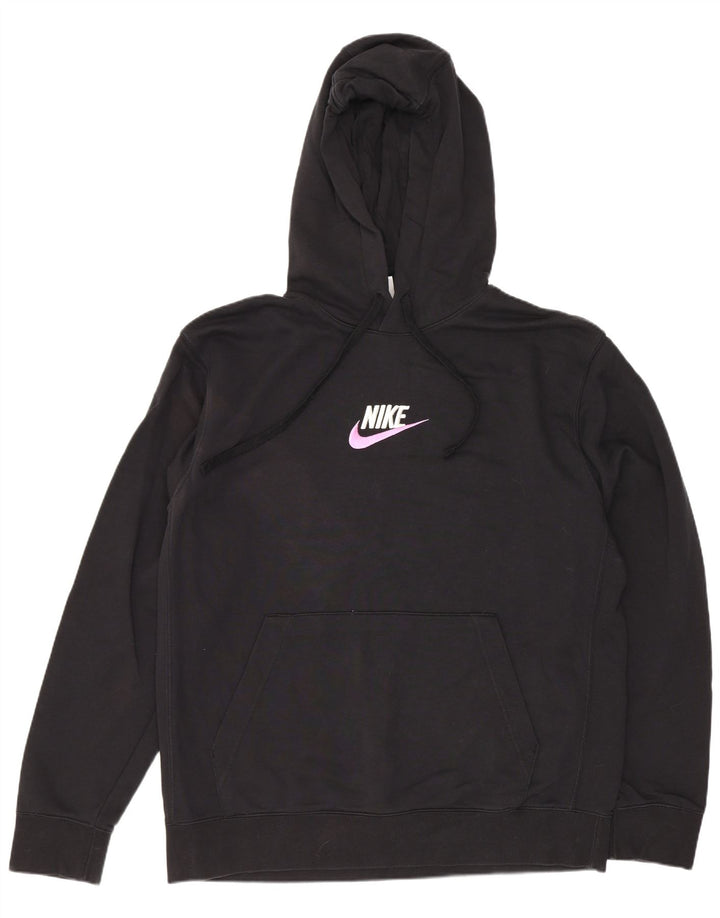 Męski sweter z kapturem Nike, duży, czarny, bawełniany