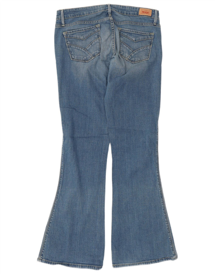 Jeansy Levi's 524 Damskie Skinny Bootcut z niską talią US 9 Medium W30 L30 Niebieskie