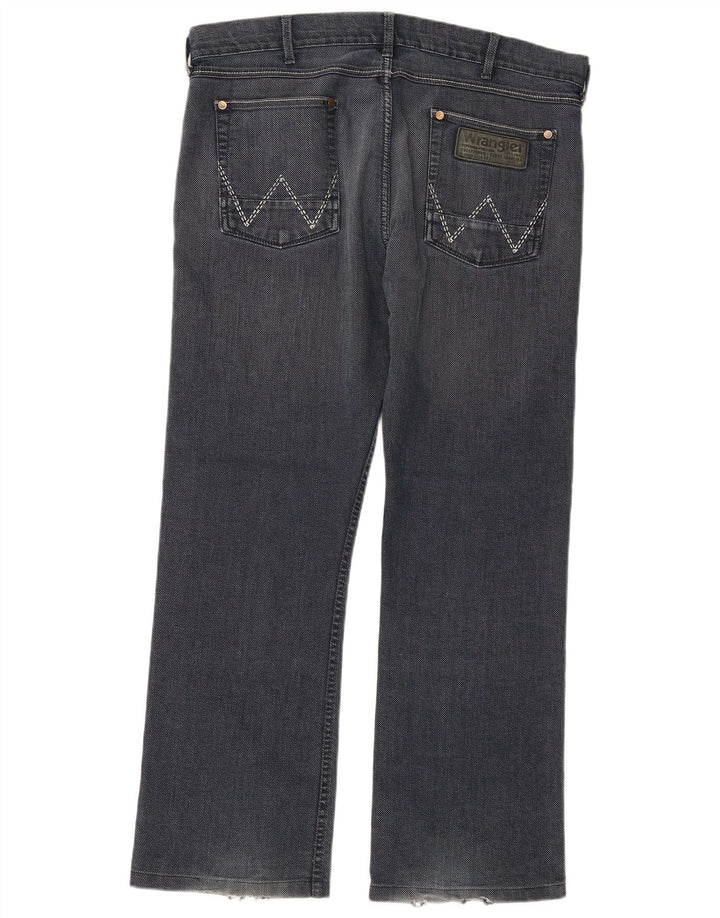 Męskie jeansy WRANGLER Ace Straight W36 L30, granatowe, bawełniane