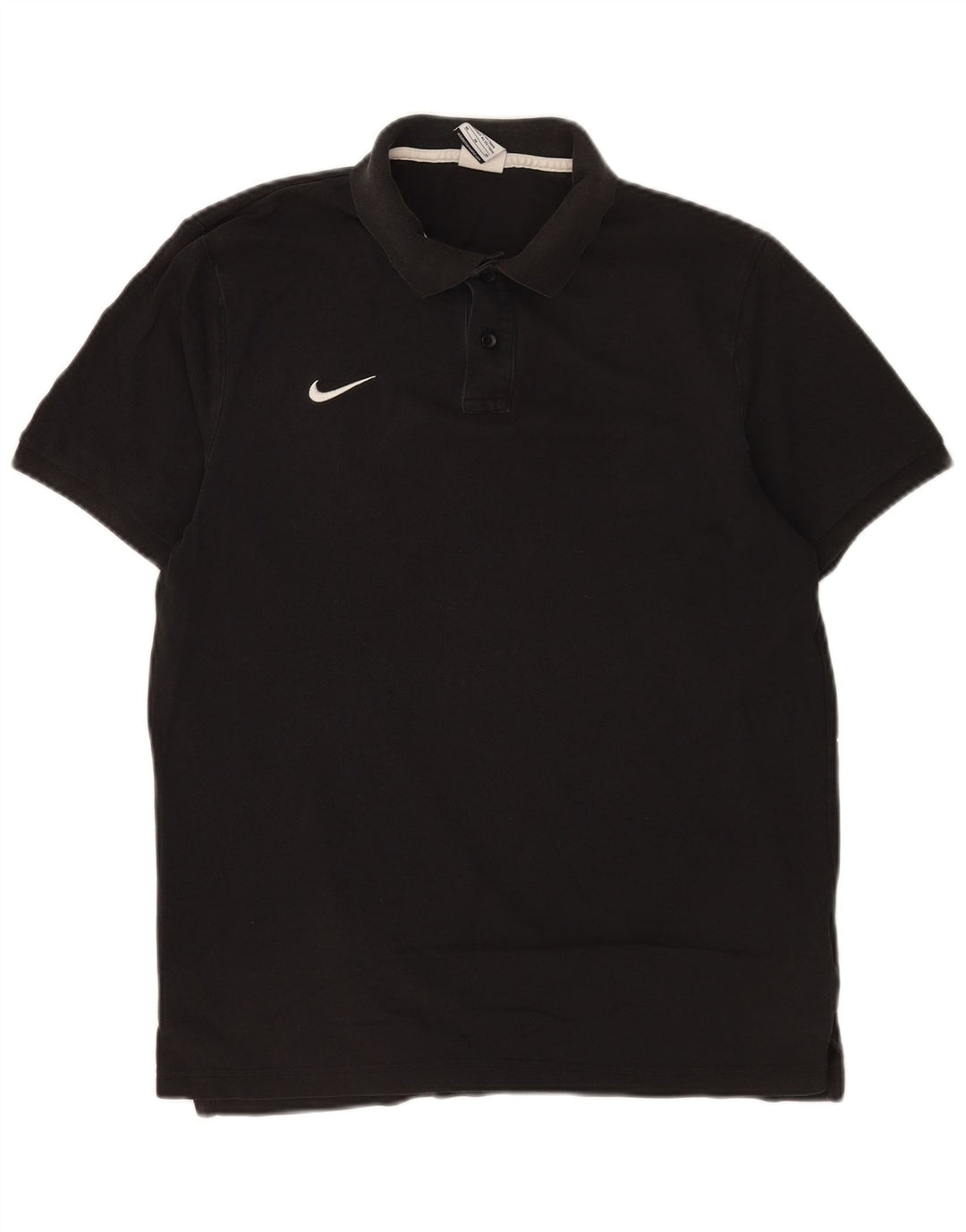 Męska koszulka polo Nike, średnia czarna, bawełniana