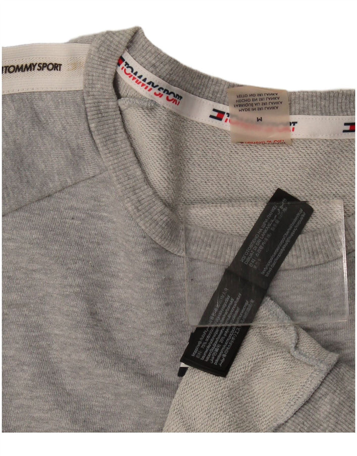 Męska bluza z grafiką Tommy Hilfiger w kolorze średnioszarym