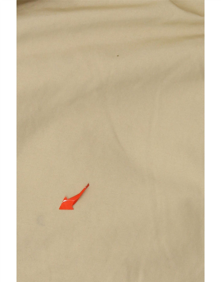 Męska ocieplana kurtka z kapturem Woolrich UK 42 XL, beżowa bawełna