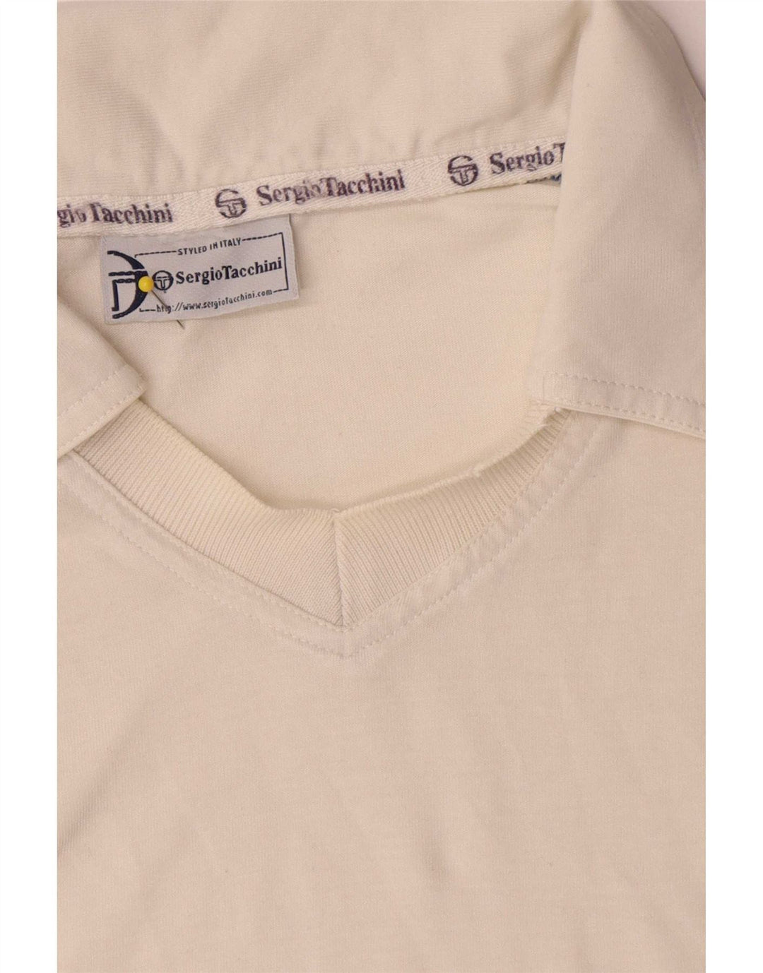 Męska koszulka polo Sergio Tacchini XL w kolorze białym