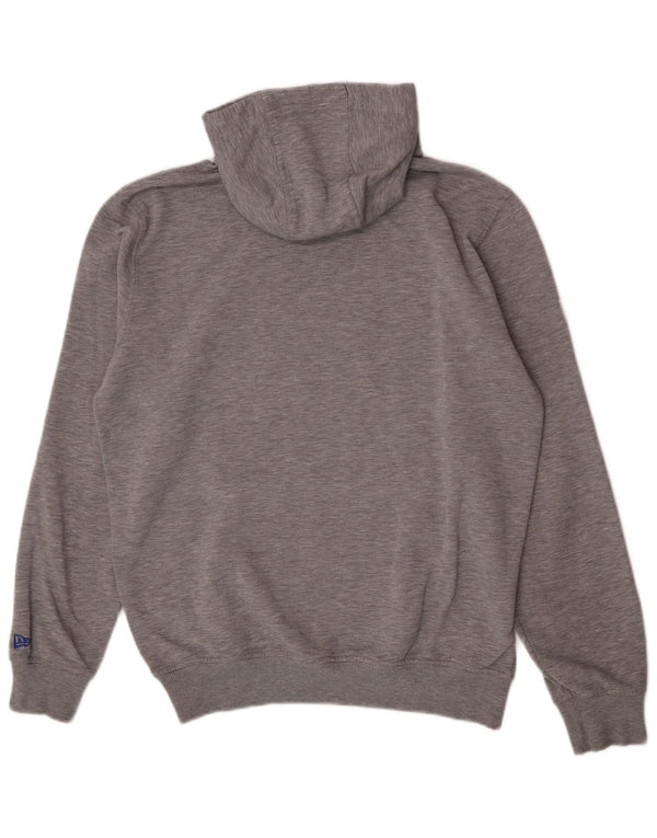 New Era Mens New York Giants Graphic Hoodie Jumper Medium Grey Cotton