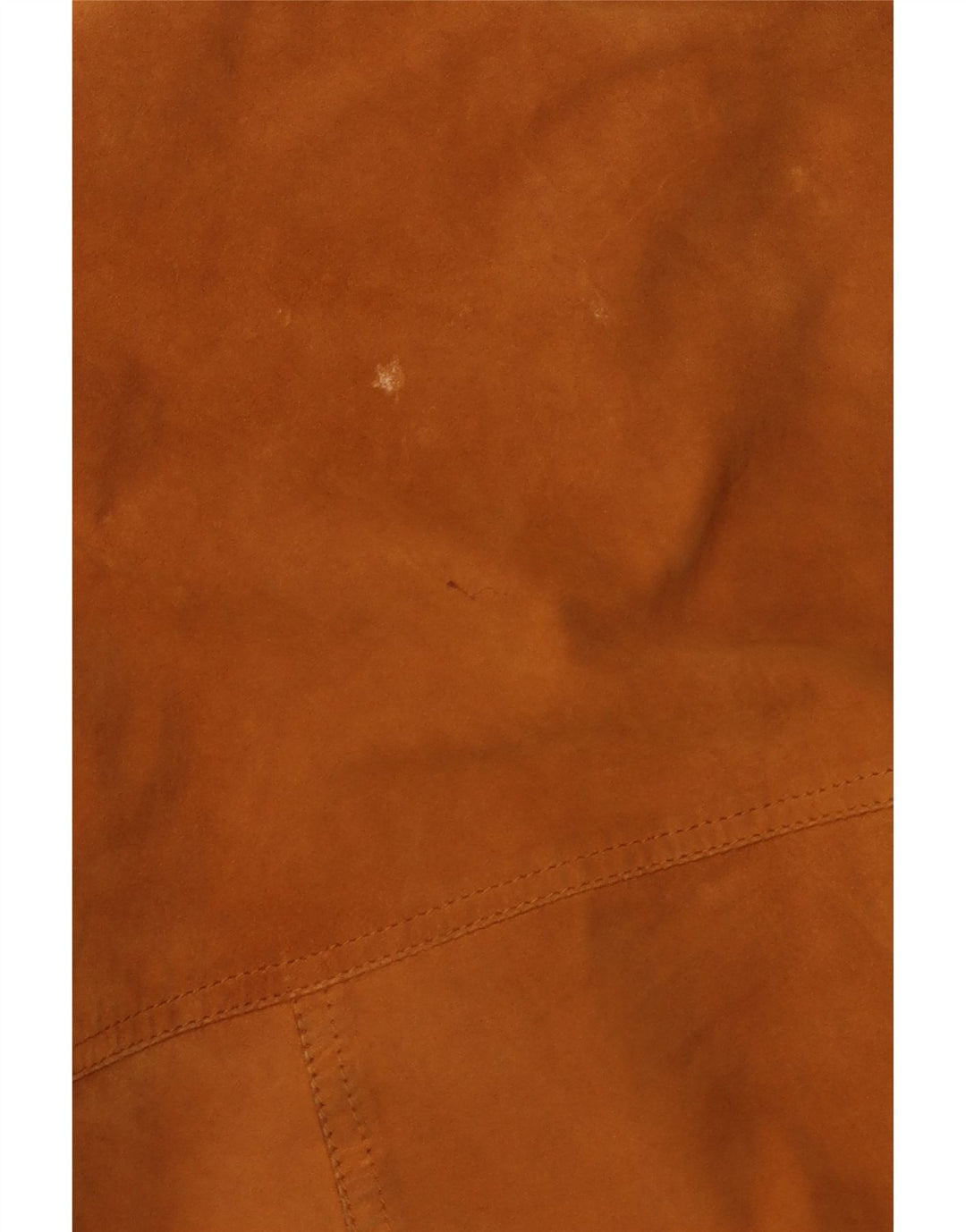 Vintage męska zamszowa kurtka bomber UK 40 duża brązowa skóra