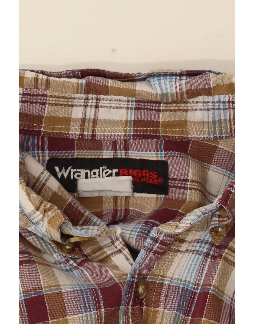 Koszula męska Wrangler XL w brązową kratkę