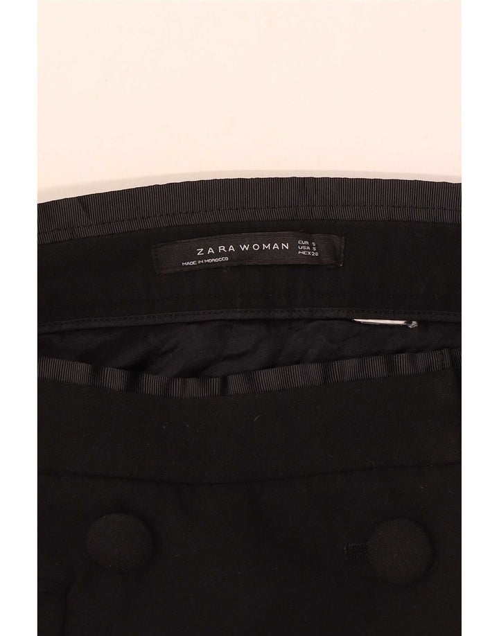 Zara Damska Spódnica Mini Wrap Mała W26 Czarna