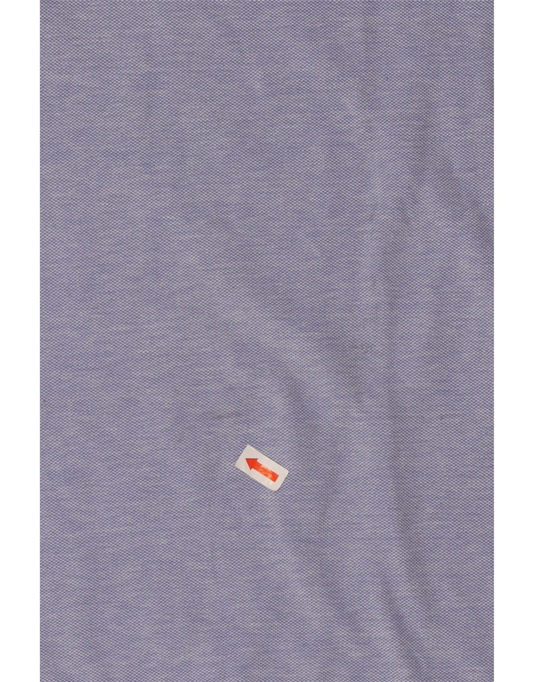 Męska koszulka polo Massimo Dutti o swobodnym kroju, duża, niebieska, bawełniana