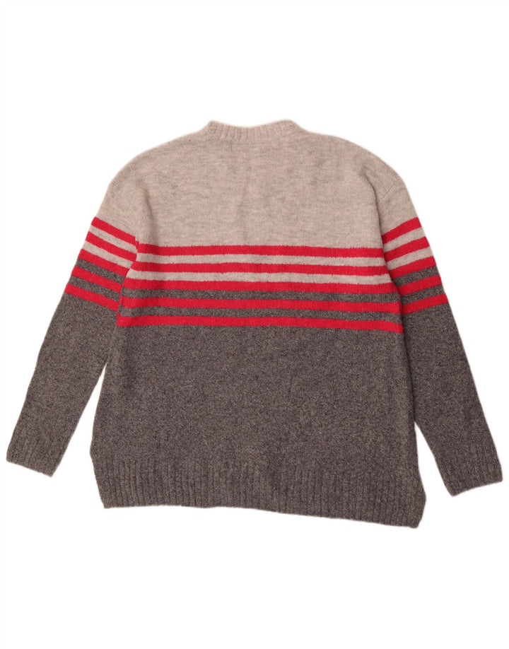 Sweter damski Marks & Spencer z okrągłym dekoltem, UK 14, średni szary
