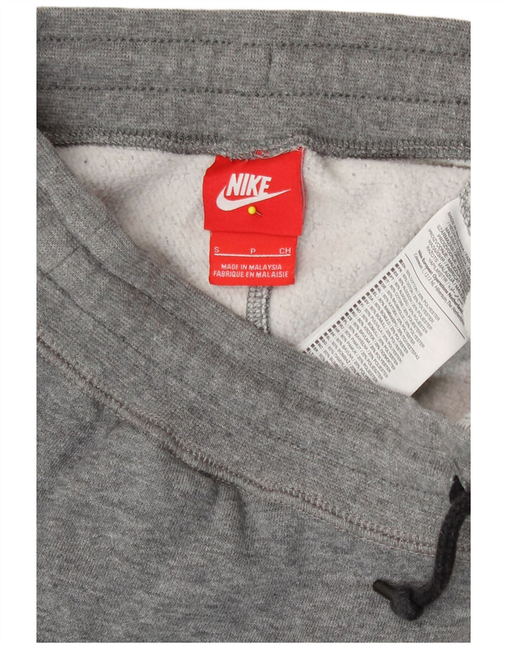 Męskie spodnie dresowe Nike, małe, szare, bawełniane