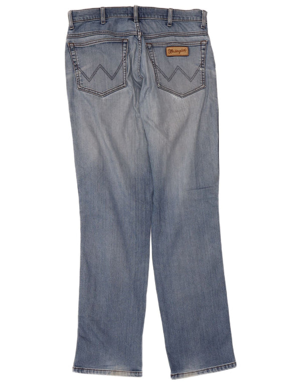 Męskie jeansy WRANGLER Texas Straight W34 L34 Niebieskie, bawełniane