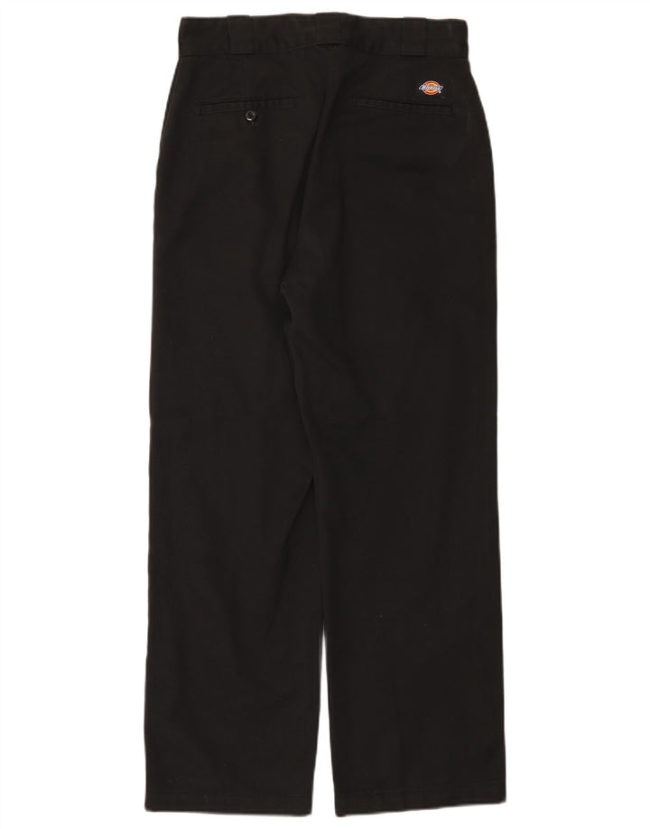 Męskie proste spodnie chino Dickies W28 L27 Czarny poliester