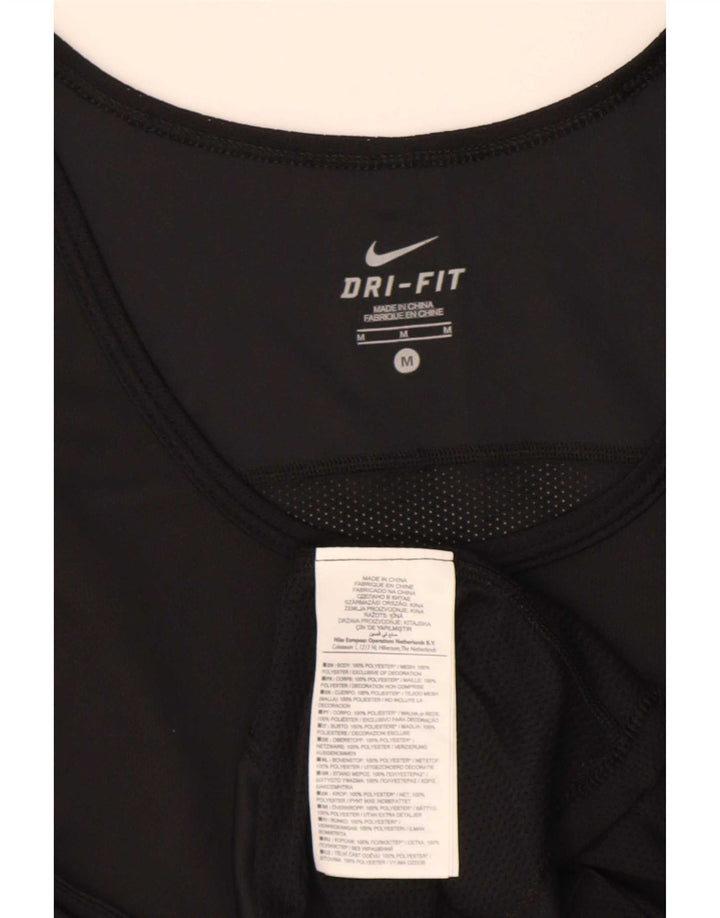 Męska kamizelka Nike Dri Fit, średni czarny poliester