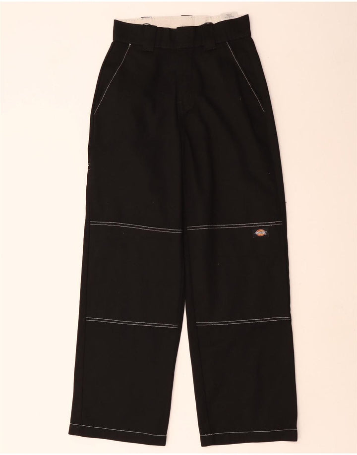 Męskie proste spodnie cargo Dickies W24, czarny poliester