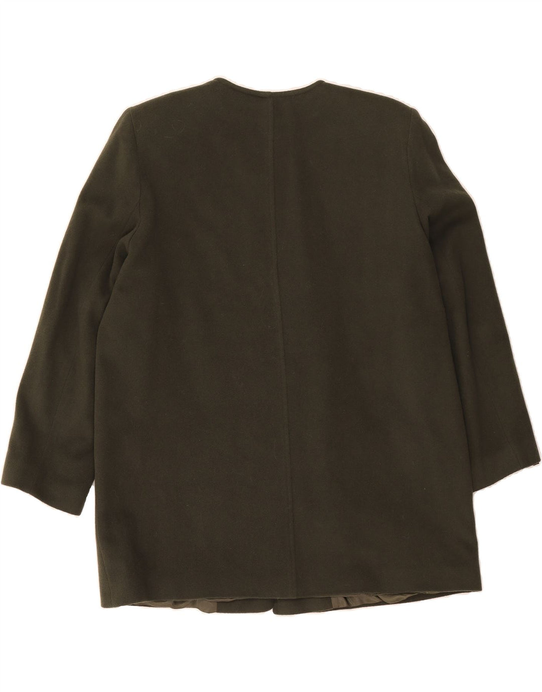 LIBRA Womens 4 Button Blazer Jacket UK 20 2XL Green Wool Vintage Libra and Second-Hand Libra from Messina Hembry 