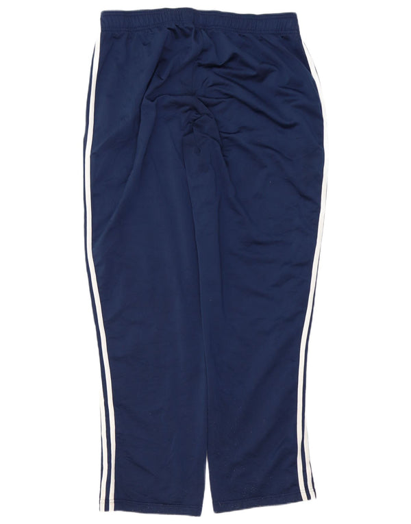 Męskie spodnie dresowe Adidas XL granatowe, poliestrowe