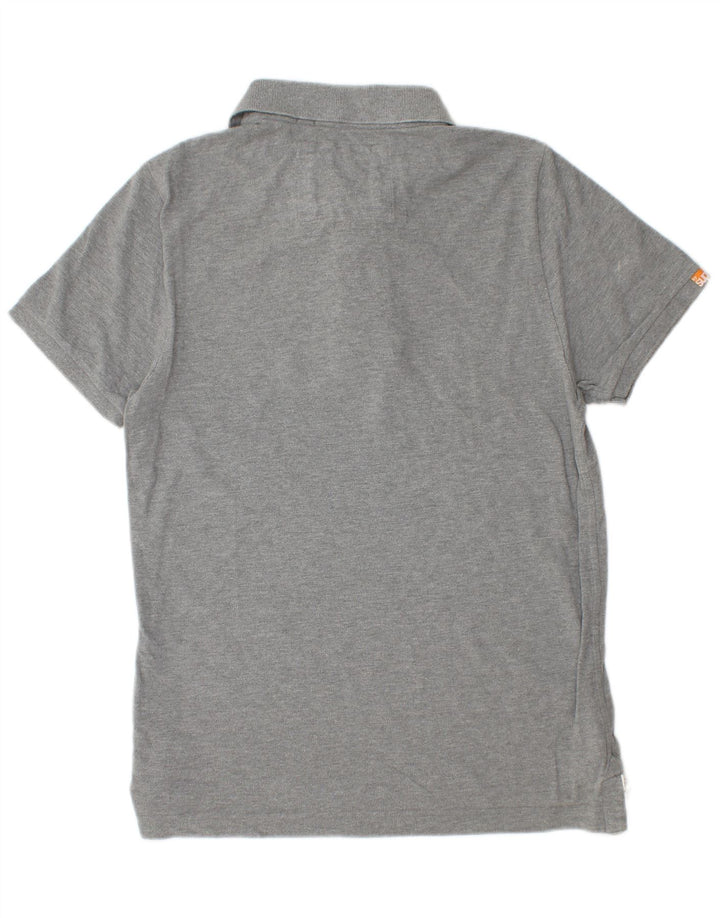 Męska koszulka polo Superdry XL, szara, bawełniana