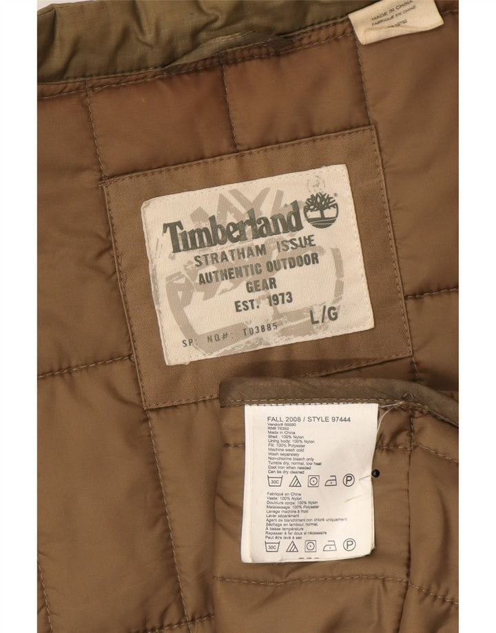 Męska wyściełana kamizelka Timberland UK 40 Large Khaki