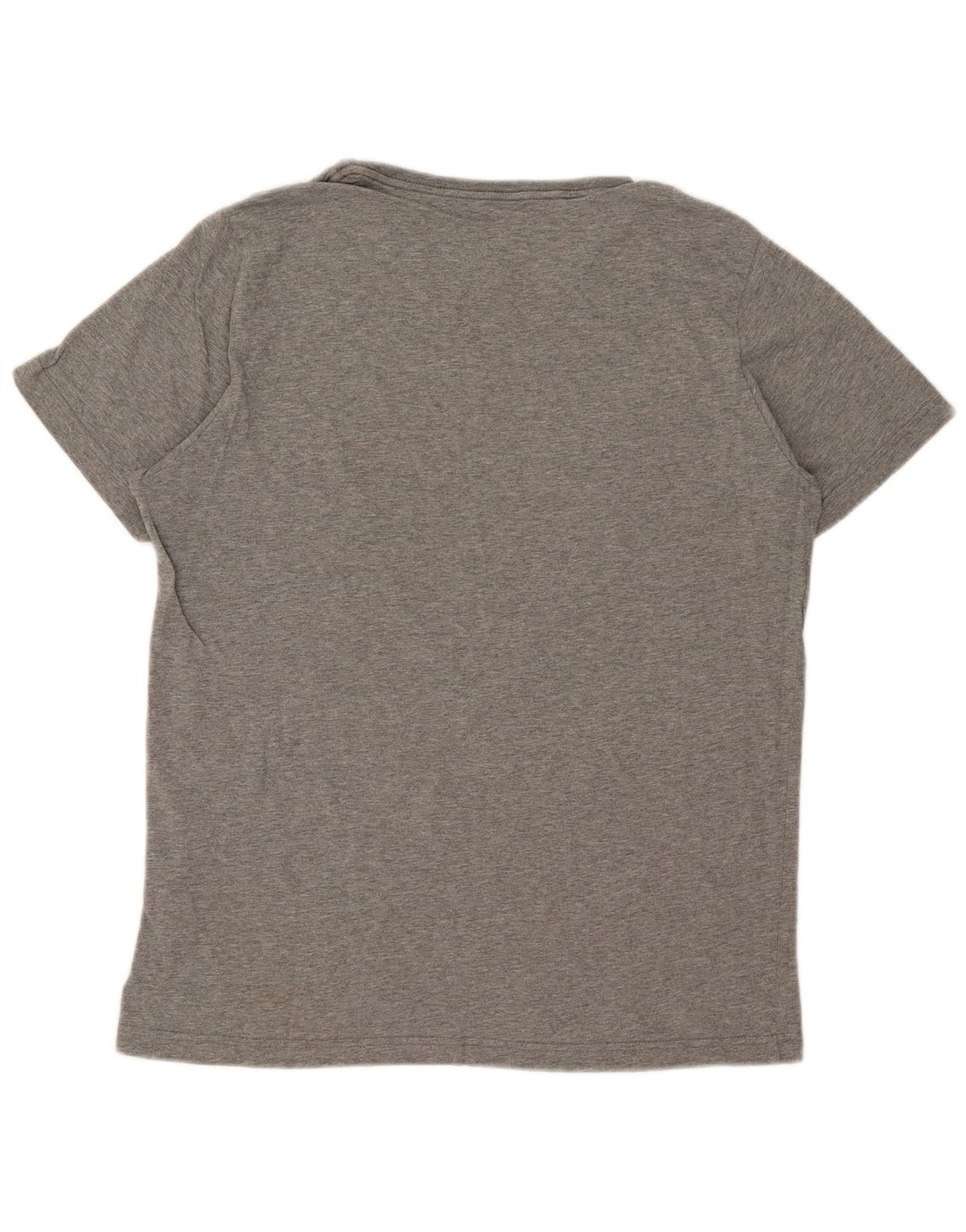 Męski T-shirt Puma z grafiką, duży, szary, z bawełny w plamki