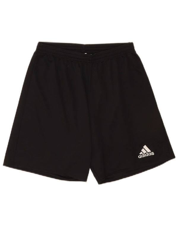 Męskie spodenki sportowe Adidas Climalite, małe, czarne, poliestrowe