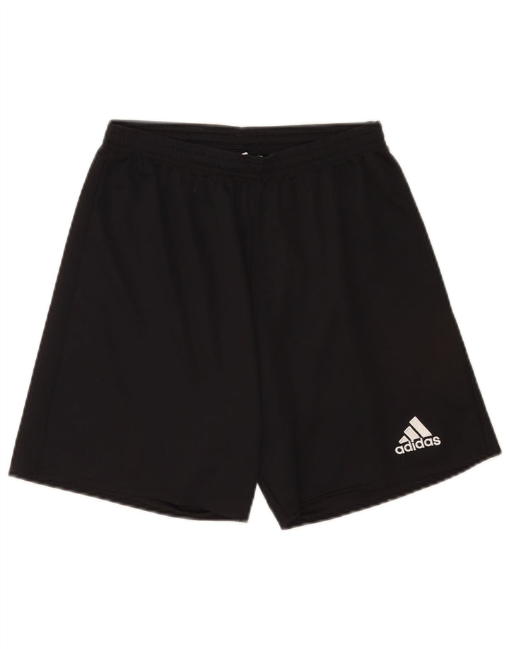Męskie spodenki sportowe Adidas Climalite, małe, czarne, poliestrowe