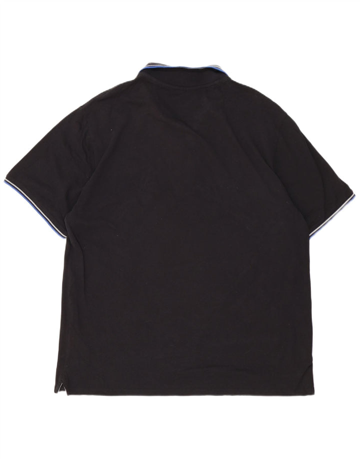 Męska koszulka polo Champion 4XL Czarna, bawełniana