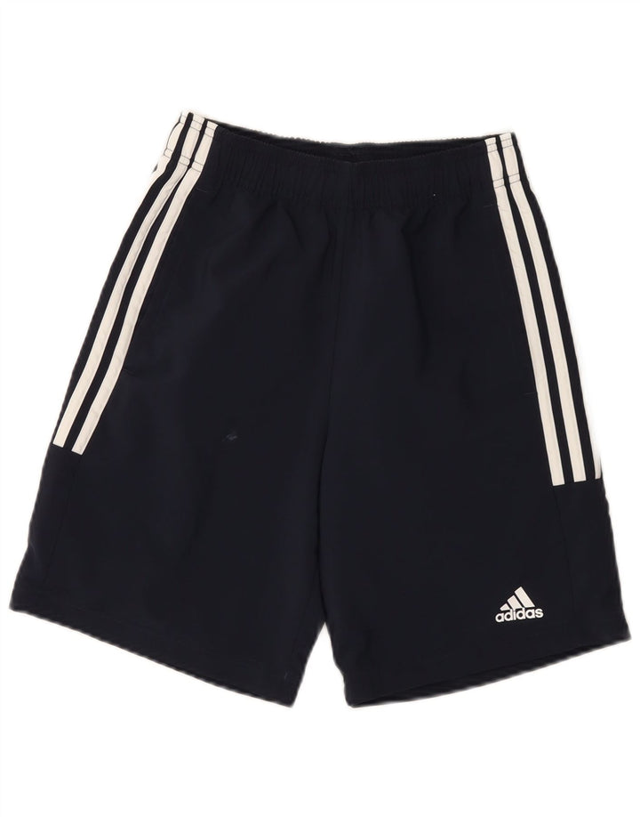 Męskie spodenki sportowe ADIDAS XS, granatowe, poliestrowe