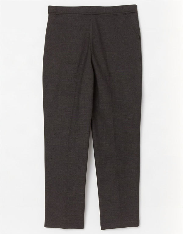 Marks & Spencer Damskie proste spodnie codzienne UK 14 duże W32 L28 szare