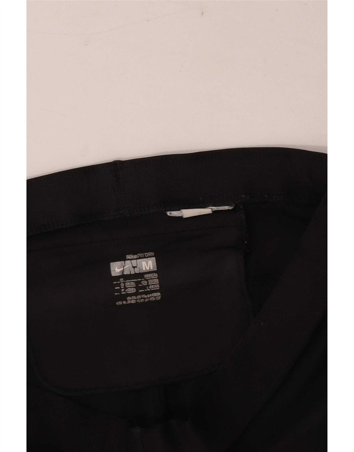 Damskie legginsy Nike Capri UK 10-12, średni czarny poliester
