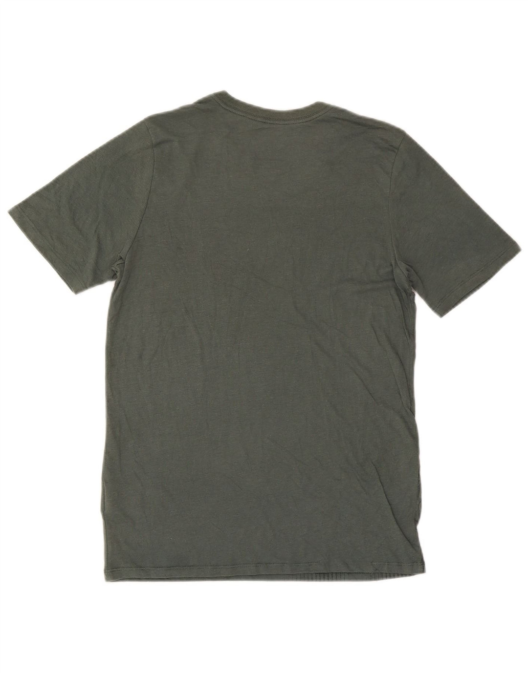 Męski T-shirt NIKE Dri Fit z poliestru w małe paski w kolorze khaki