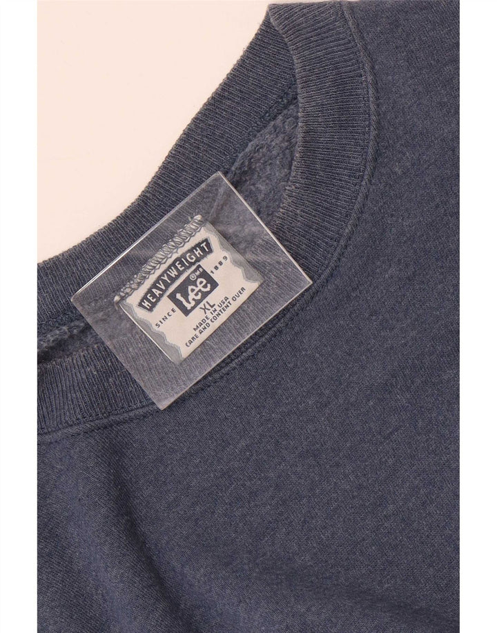 Bluza męska Lee XL, niebieska, bawełniana