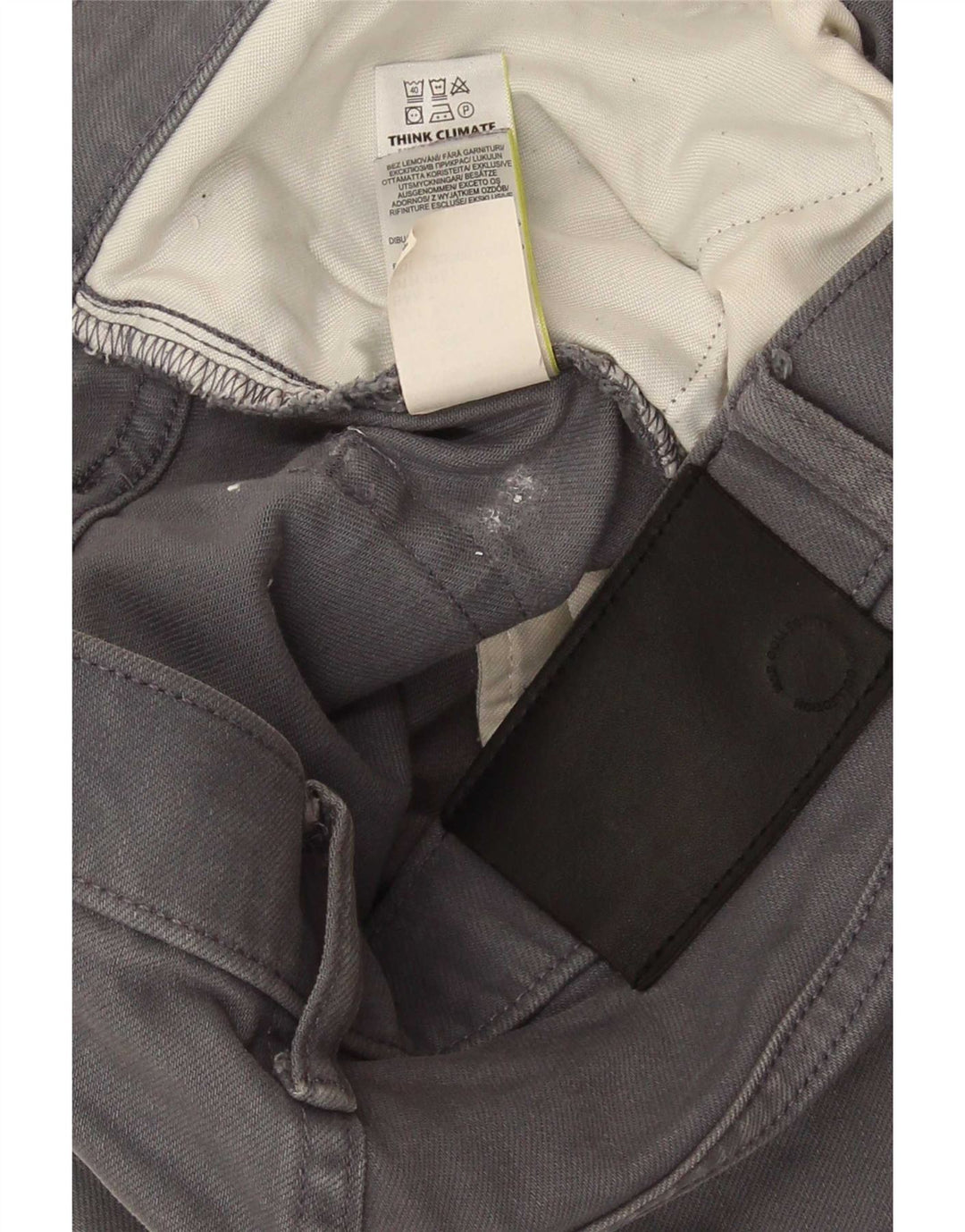 Marks & Spencer Męskie jeansy slim W32 L33 Szara bawełna